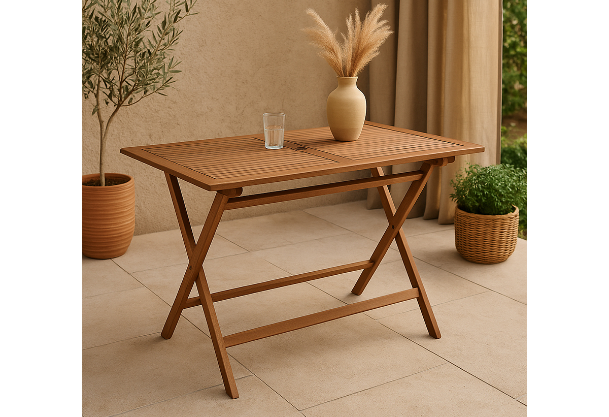 Το τραπέζι τοποθετημένο σε έναν χώρο